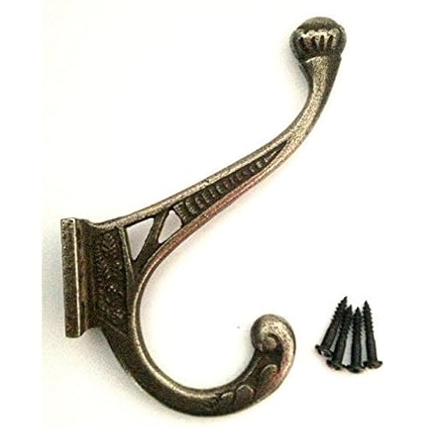 Natural Polished Edwardian Style Coat Hook Cover