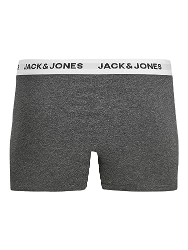 JACK & JONES Herren Jacbasic White Wb 5 Pack Noos Trunk, Forest Night, S EU 4