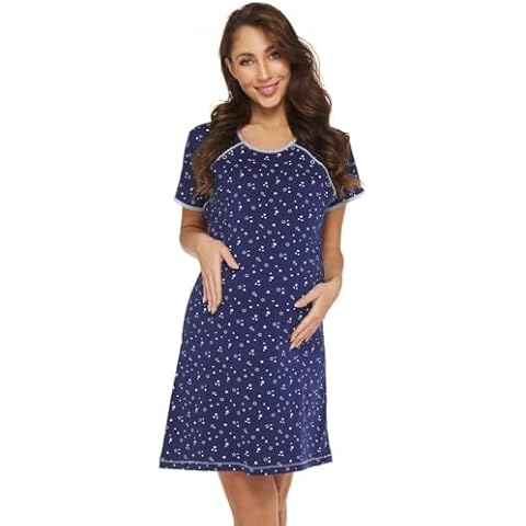 HAPPY MAMA Chemise de Nuit Maternité 1682 Cover