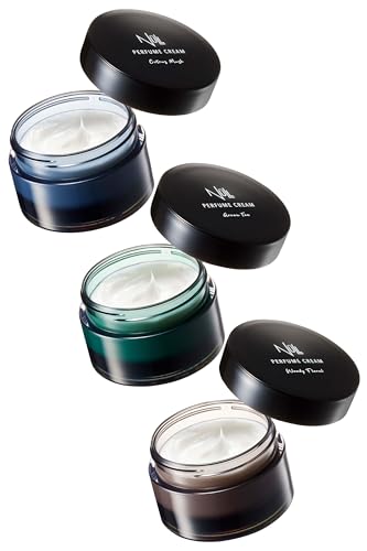 NULL 香水 メンズ 練り香水 シトラスムスク フレグランス ボディ ハンド バーム 30g (セット, 3種)