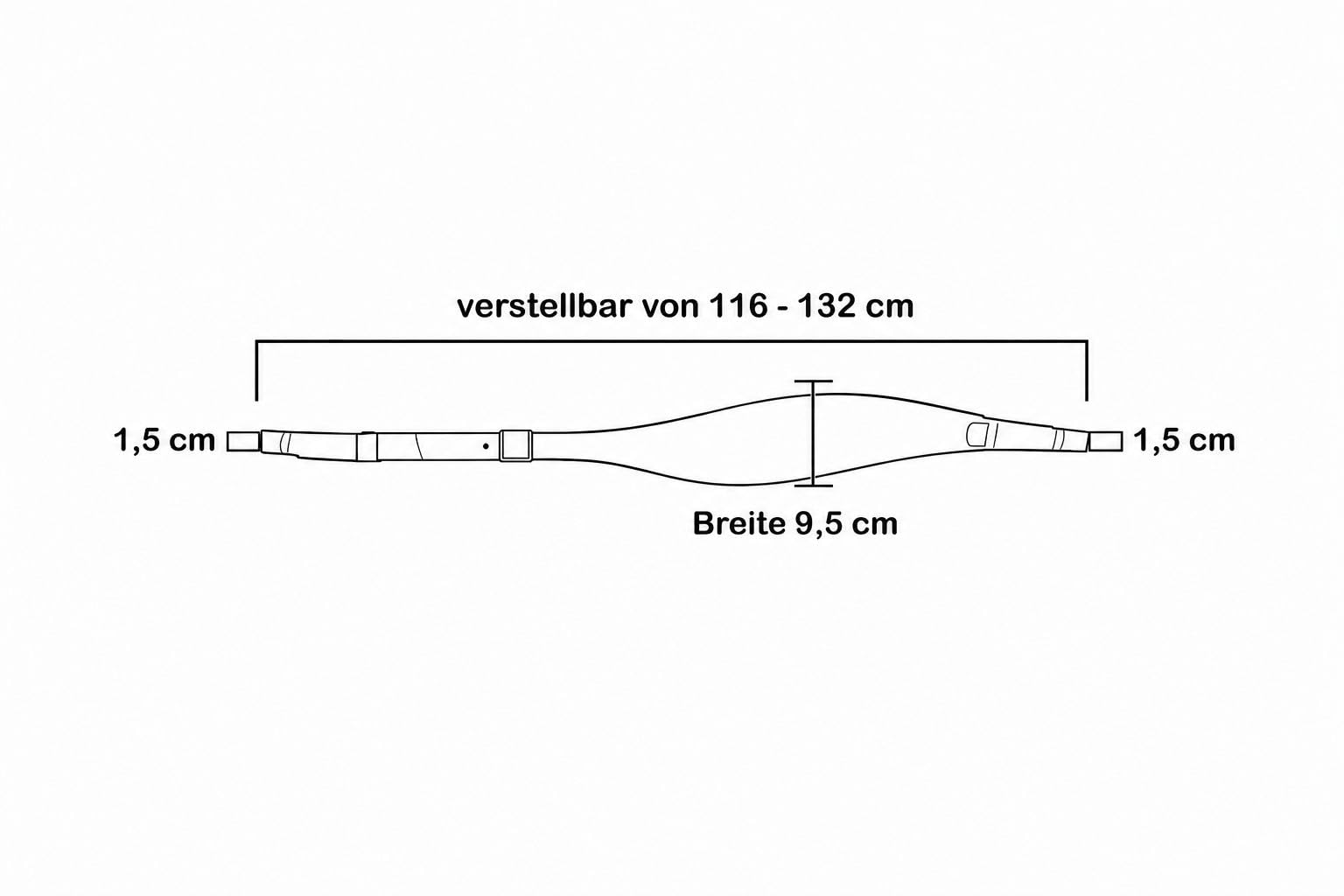Generisch Steirische Harmonika Harmonikariemen Tragegurte Comfort XXL braun
