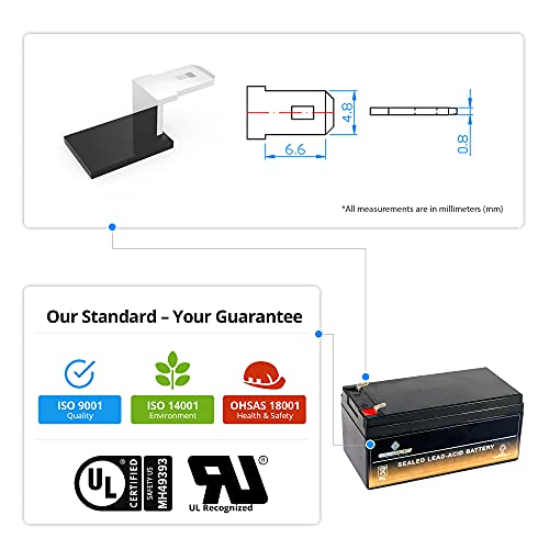 Battery For Wp3-12 Backup 12 Volt 3.5Ah 12V 3.5 Amp-Hr #TOP7