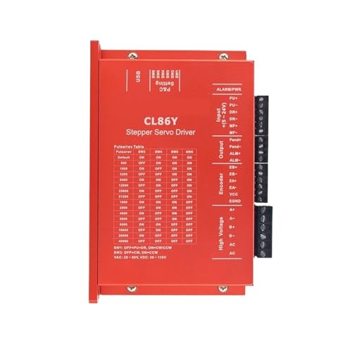 Driver moteur pas à pas boucle fermée Nema 34 0-8.5A 20-80VAC pour commande CNC stable