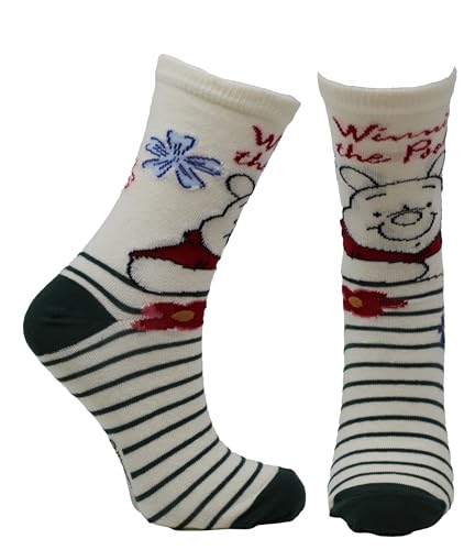 Budget Gifts Winnie the Pooh Ladies Woman's Socks Size 6-10