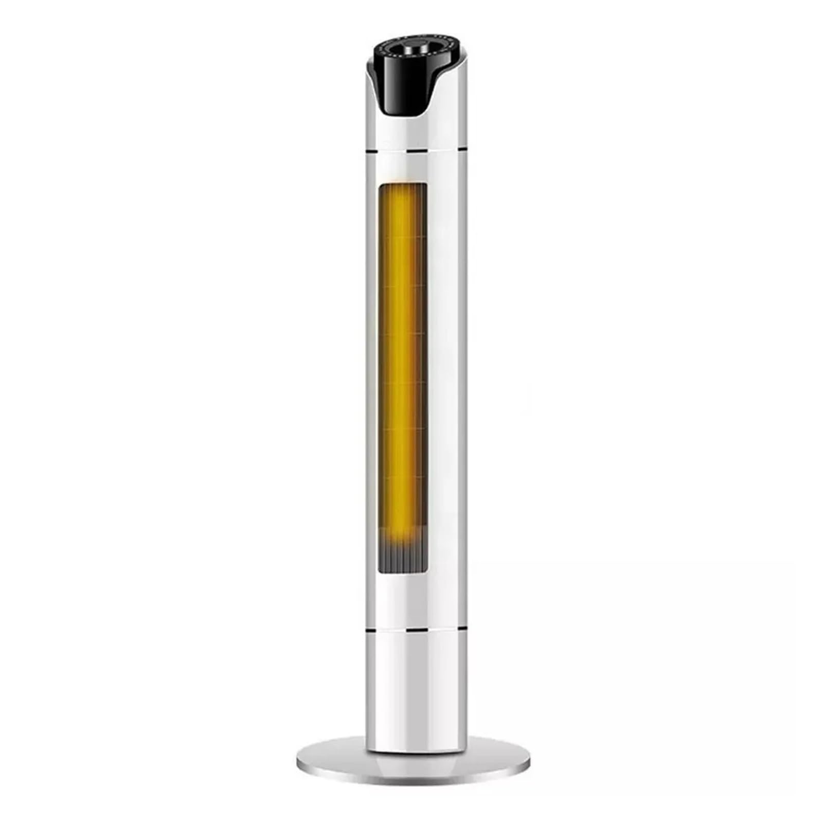 Wieża Grzejnik 3 Biegi Termowentylator PTC Do Oglądania Filmów W Domu Kąpiel Dla Dzieci 6m Pilot VerticalHeater Szybkie Ogrzewanie(White Mechanical)