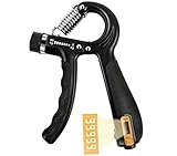 GEEIGNET FÜR DIE REHABILITATION BEI VERLETZUNGEN: Das tägliche Handtraining mit diesem Handtrainer eignet sich auch hervorragend für die Rehabilitation. Wenn Sie an rheumatoider Arthritis, Arthropathie, Sehnenentzündung, Kardantunnel oder Tennisarm leiden und auf dem Weg der Genesung von einem gebrochenen oder gebrochenen Handgelenk oder einer Sehnenoperation sind, dann ist dieser der perfekte Trainer für Sie.