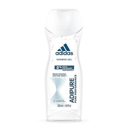 Adidas Adipure Pure Performance - Gel doccia da donna, confezione da 3 (3 x 250 ml)