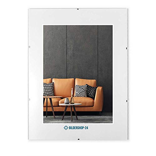 Rahmenloser Bilderrahmen Bildhalter Cliprahmen 70x100cm Acrylglas Cover