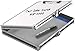 Vaultz Whiteboard Locking Storage Clipboard, Holds 8.5 x 11 Sheets, White/Silver/Black