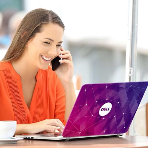 Image of DSGN 138 Full Body Laptop Skin Bubble-Free| Laminated| Removable| HD Quality Sticker for Laptops Upto 15.6 Inches Compatible with DELL
