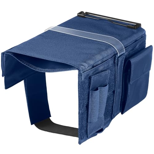 Fullhawl Reversible Kneeboard Pilot Classic Clipboard & Pen Holder Kneeboard Aviation for Professional Pilots General Aviation (Blue)