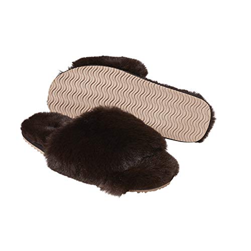 Twelve AM Co. Womens So Good Fluffy Slippers2