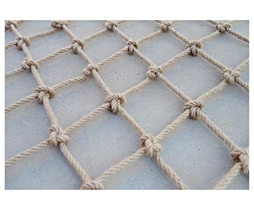 Filet de protection en chanvre 16mm pour garde-corps extérieur enfant maille 15cm
