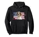 Photo Gallery american flag dog welsh springer spaniel felpa con cappuccio Photo Gallery american flag dog welsh springer spaniel felpa con cappuccio