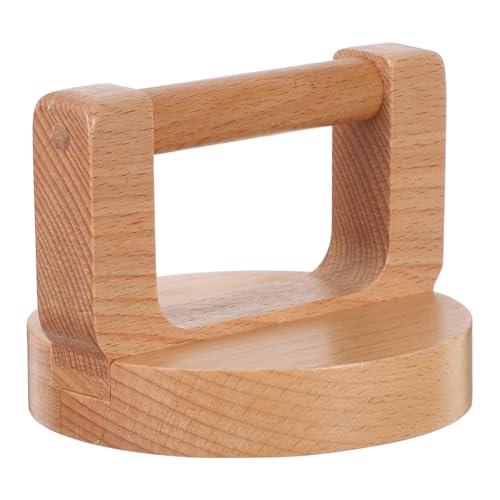 SEWACC Baren de Gravure pour Garçon Fille Bois Verni Outil de Transfert Encre Lisse pour Linogravure Estampage et Bricolage Presse Ronde avec Poignée Ergonomique pour Création Artistique