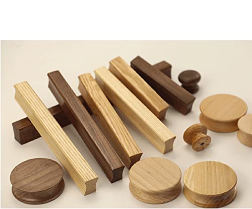 Manijas de madera maciza de 800mm para abrir puertas pesadas con comodidad 7