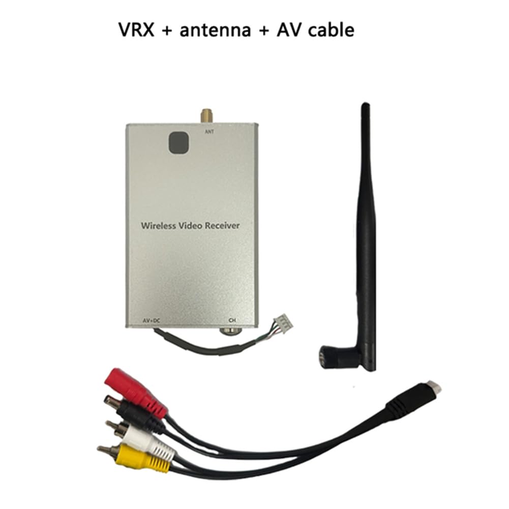 GOSER Trasmettitore Video FPV da 40 Km Trasmissione A Lungo Raggio UAV VTX Wireless 500-600 MHz 4W