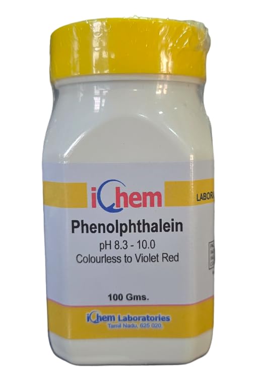 ICHEM Phenolphthalein Powder (100GM) (B0D3LYQS79) Amazon Price History, Amazon Price Tracker