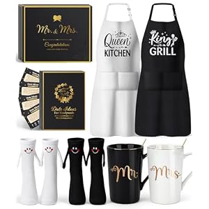 His and Hers Gifts Wedding Gift for Couples 2026 Just Married Anniversary Engagement Gift for Couple Bridal Shower Gift Ideas for Bride Newly Wed Stuff for Mr and Mrs, Him and Her, Bride and Groom
