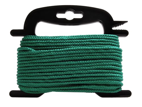 Corda da Muratore Work it® 4 mm x 20 m – Verde – Polipropilene Intrecciato – Resistenza 115 kg