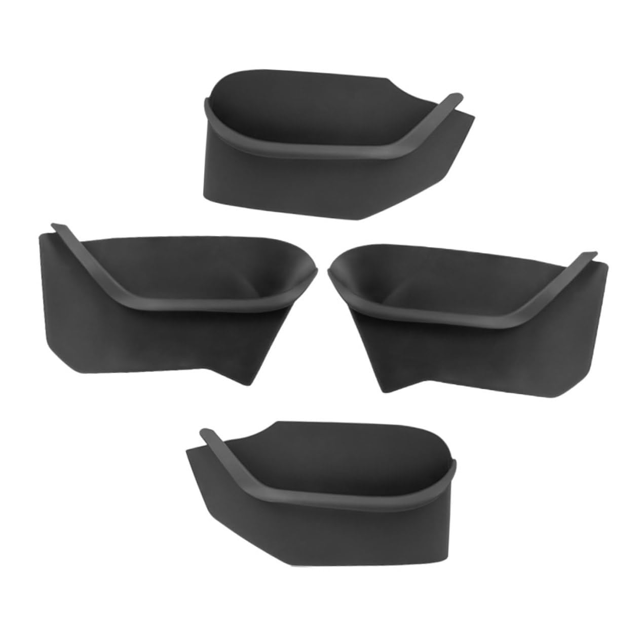 Organisateur de rangement de porte Tesla Modèle Y 4 pièces