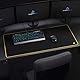 TITANWOLF - XXL Mauspad Gaming Titanwolf 900x400 mm - XXL Mousepad groß Motiv - Tischunterlage Large Size - verbessert Präzision und Geschwindigkeit - auch für Roccat Razer Logitech Maus und Tastatur