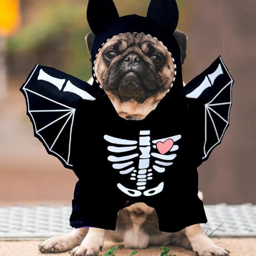 Disfraz perro Halloween Murciélago talla L miniatura 3
