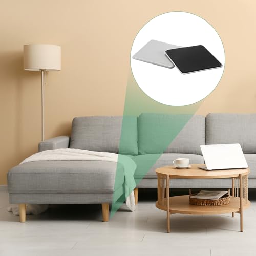 Image of M METERXITY 8-Pack Furniture Sliders, 5 inch EVA Foam Pad Reusable Furniture Sliders for Carpet /Chair /Tables, Furniture Square Pads Floor Protectors [Beige]