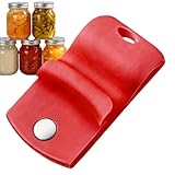 Jiimhte Attrezzo Apri Barattoli - Sollevatore Manuale Con Magneti Per Bottiglie | Utensile per Inscatolamento e Conservazione - Per Cucina Conservazione Alimenti Barattoli Largo Stretto Anziani