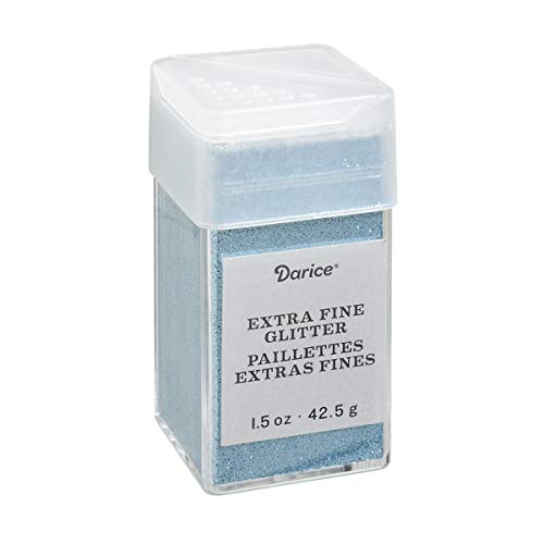 Ocean Extra Fine Glitter 1.5 Ounces Canister w/Pour or Shake Lid