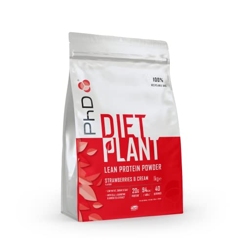 PhD-Nutrition-Diet-Plant-Vegan-Protein-Powder-Plant-Based-Strawberries-and-Cream-High-Plant-Protein-40-Servings-Per-1-kg-Bag