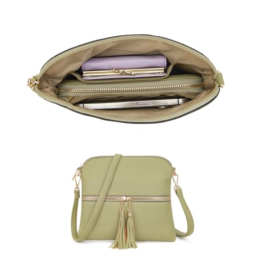 Image of Qiyuer Slouchy Handbag for Women Shoulder Bag Hobo Purse Wallet Set 3pcs