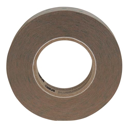 Image of 3M(TM) Adhesive Transfer Tape 9472LE Clear, 1 in x 60 yd 5.2 mil, 9 Rolls per case (Pack of 9)