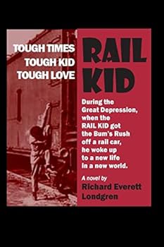 Paperback Rail Kid: Great Depression novel Book