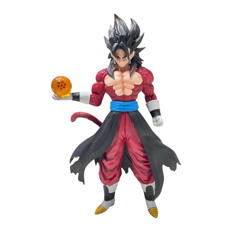 BAKA | Dragon Ball Super Saiyan 4 Goku Action Figure | Anime Collectible Statue | Size- 28 cm