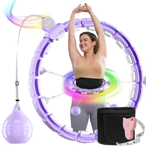 Smart Fitness Ring Weighted Hoops for Adults Weight Loss...