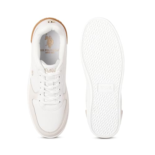 Image of U.S. Polo ASSN. Ingrid Black Sneakers Shoes with Premium Upper