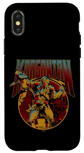Coque iPhone X XS Star Wars Krrsantan évite rayures et chocs arrière