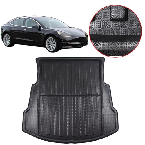 Tapis de coffre Tesla Model 3 pour éviter les taches de liquide et boue