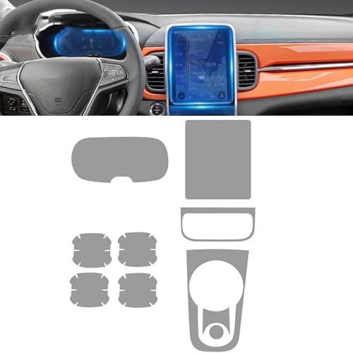 Film protection GPS Chery eQ1 intérieur console TPU transparent