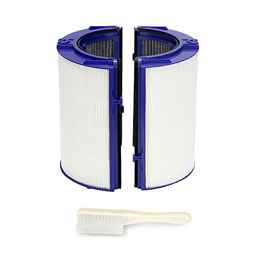 Replacement Hepa Filter Compatible with Dyson PH01 PH02 HP06 TP06 HP07 TP07 HP09 TP09 Air Purifier,True HEPA+Carbon Filter Set 2 in 1 for Dyson Pure Cool Hot Air Purifier Compare to Part 970341-011