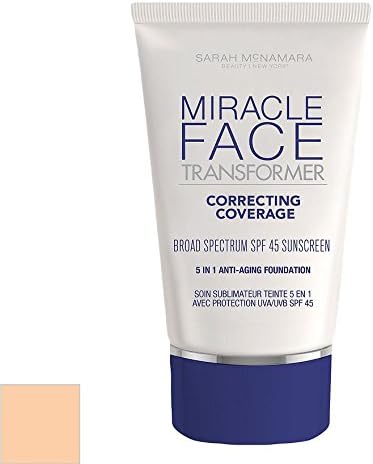 Sarah McNamara Miracle Skin Transformer Miracle Face Transformer Correcting Coverage SPF 45 ( Tan )