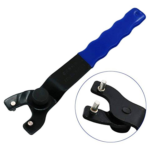 Grinder Wrench Adjustable Pin Spanner Wrench Angle Grinder Lock-Nut Wrench For Grinders