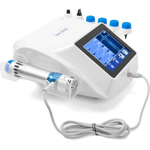 Shockwave Therapy Machine Extracorporeal ESWT Shockwave Therapy Machine for Joint and Muscle Pain Relief ED Treatment, Muscle and Bone Tissue Regeneration No Side Effects (A)