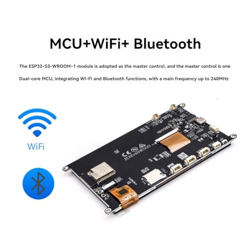 Écran IPS ESP32S3 4,3 pouces LCD avec module de carte de développement 8Mo RAM - 2