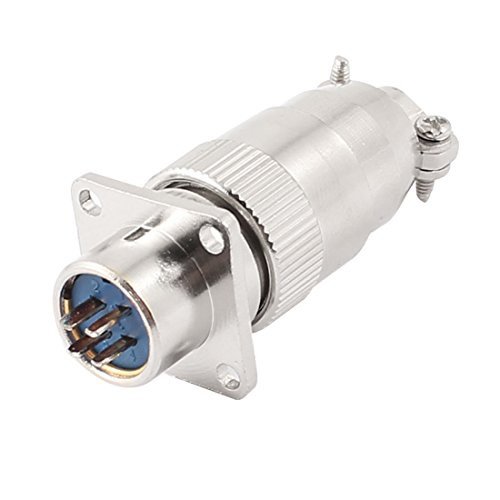 Alcoa PrimeAC 125V 3A 4-Pin Aviation Plugs Connectors for 12mm Panel ...