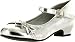 Lasonia Girls Mary Jane Shoes With Pretty Satin Rolled Rosettes Patent