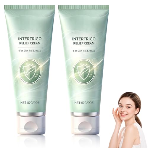 2PCS Intertrigo Cream, Chafing & Moisture Barrier Cream