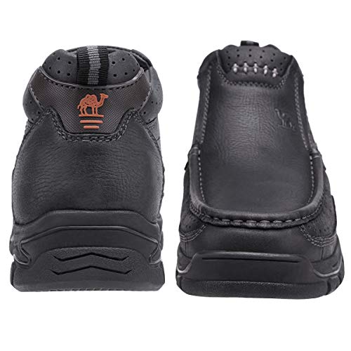 CAMEL CROWN Mens Slip On Loafer Mid-top Leather Casual Walking Shoes Comfortable for Work Office Dress Outdoor3