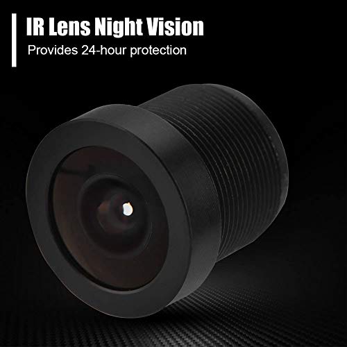 Zerone Security Surveillance Camera Lens, 2.1Mm Camera Lens 150° Wide Angle M12 X 0.5 Ip Camera Lens Cctv Lens For 1/3'' & 1/2.9'' Ccd Chips, Support Night Vision #TOP2